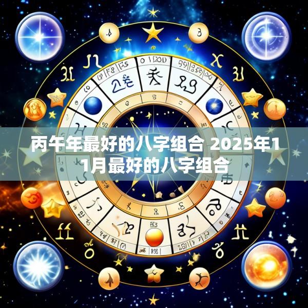 丙午年最好的八字组合 2025年11月最好的八字组合