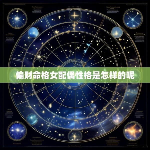 偏财命格女配偶性格是怎样的呢