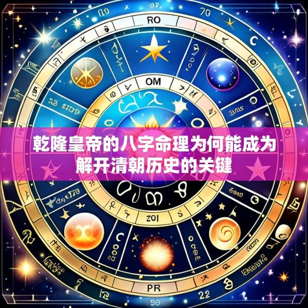 乾隆皇帝的八字命理为何能成为解开清朝历史的关键