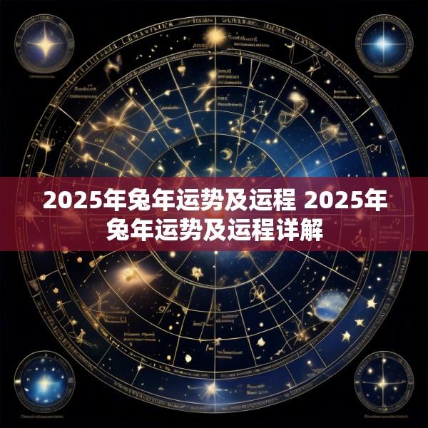 2025年兔年运势及运程 2025年兔年运势及运程详解