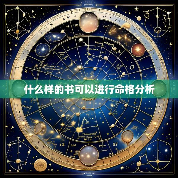 什么样的书可以进行命格分析