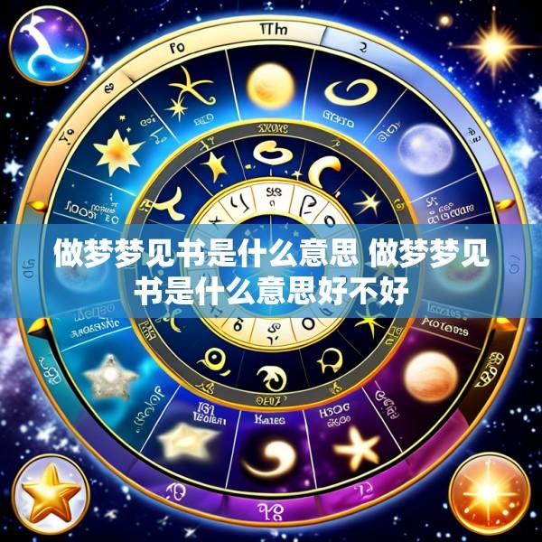 做梦梦见书是什么意思 做梦梦见书是什么意思好不好