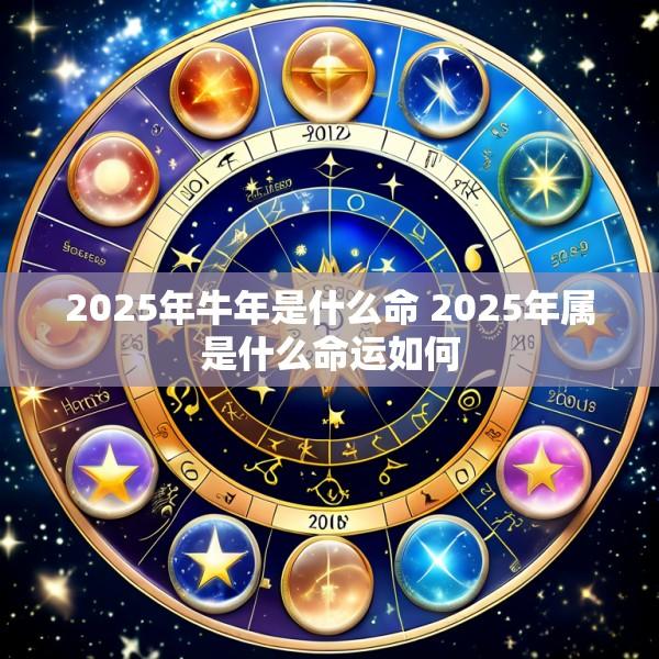 2025年牛年是什么命 2025年属是什么命运如何