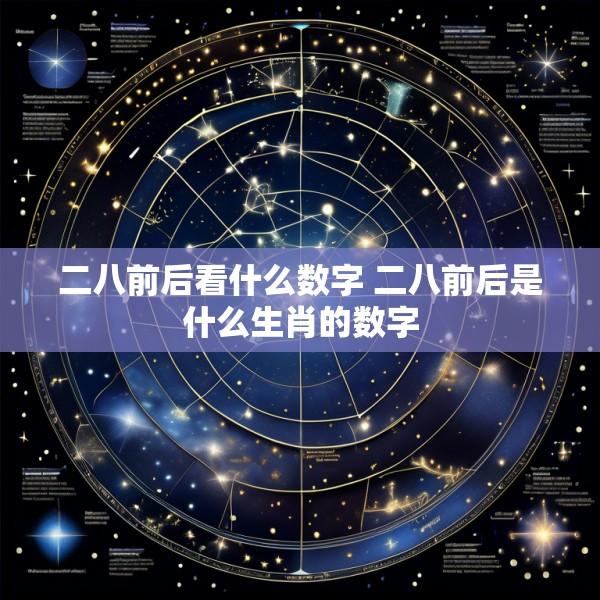 二八前后看什么数字 二八前后是什么生肖的数字