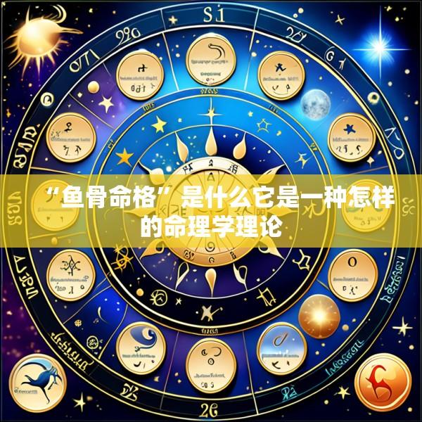 “鱼骨命格”是什么它是一种怎样的命理学理论