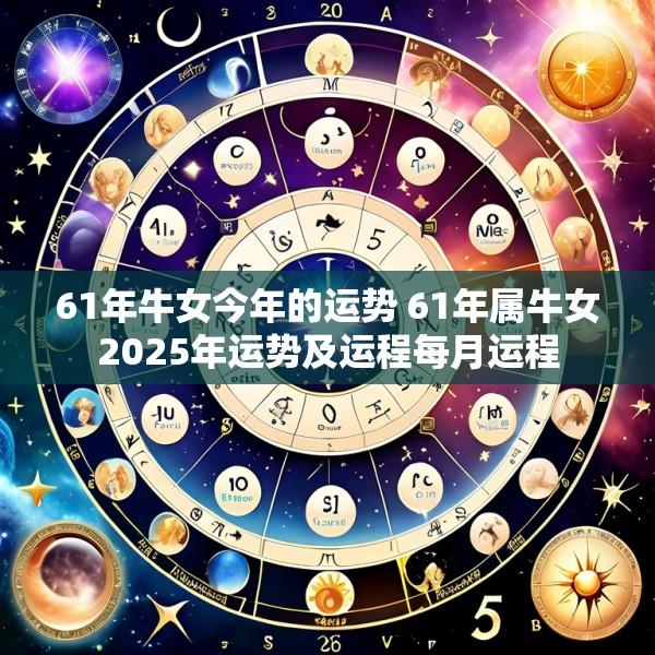 61年牛女今年的运势 61年属牛女2025年运势及运程每月运程