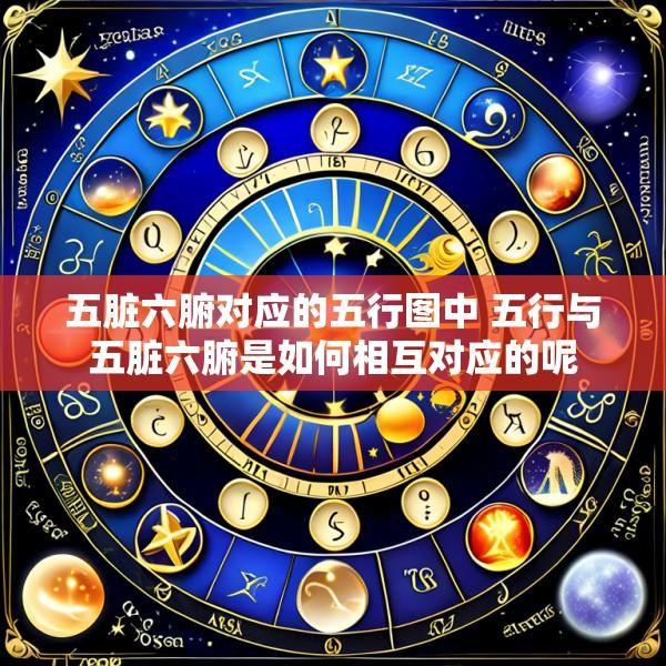 五脏六腑对应的五行图中 五行与五脏六腑是如何相互对应的呢