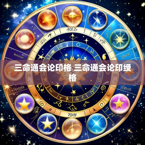 三命通会论印格 三命通会论印绶格