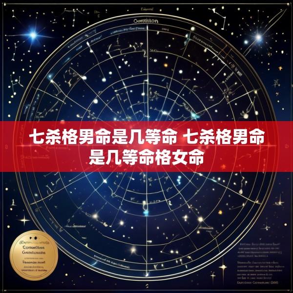 七杀格男命是几等命 七杀格男命是几等命格女命