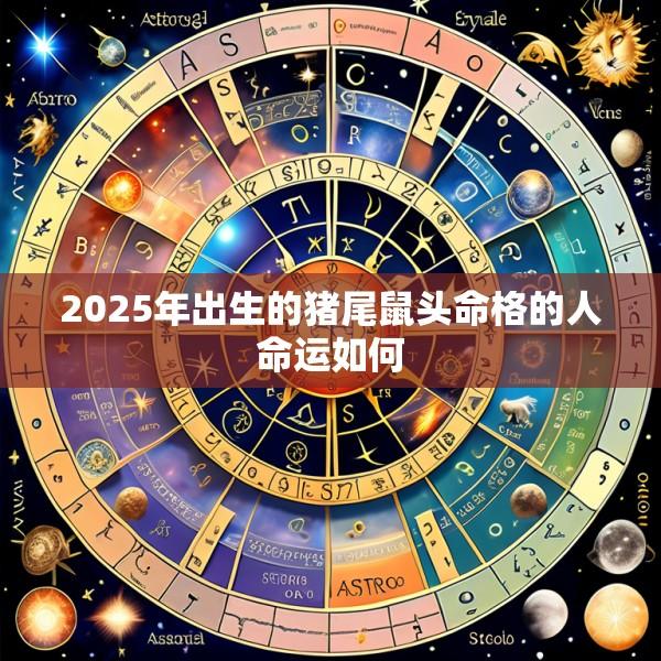 2025年出生的猪尾鼠头命格的人命运如何