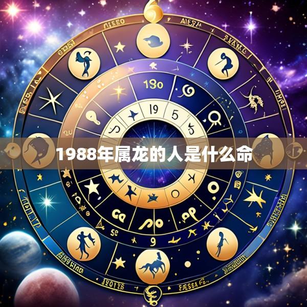 1988年属龙的人是什么命