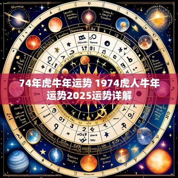 74年虎牛年运势 1974虎人牛年运势2025运势详解