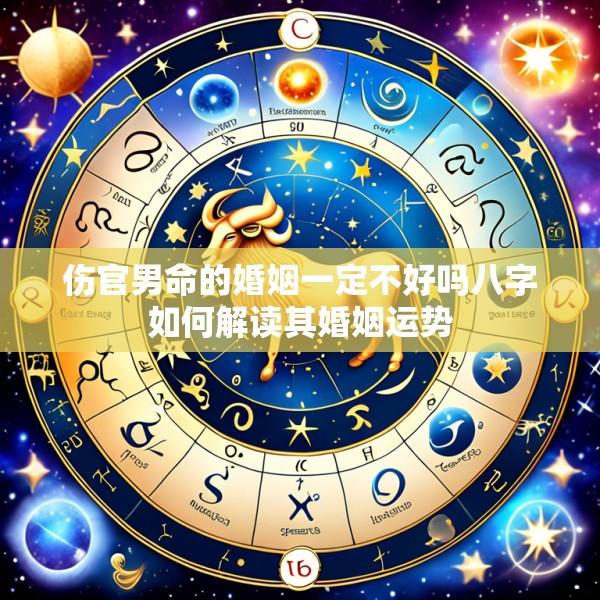 伤官男命的婚姻一定不好吗八字如何解读其婚姻运势
