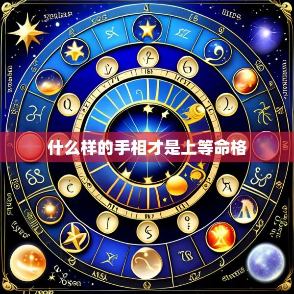 什么样的手相才是上等命格