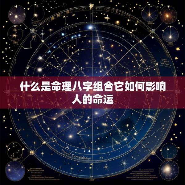 什么是命理八字组合它如何影响人的命运