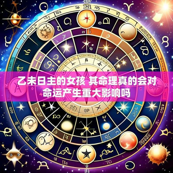 乙未日主的女孩 其命理真的会对命运产生重大影响吗