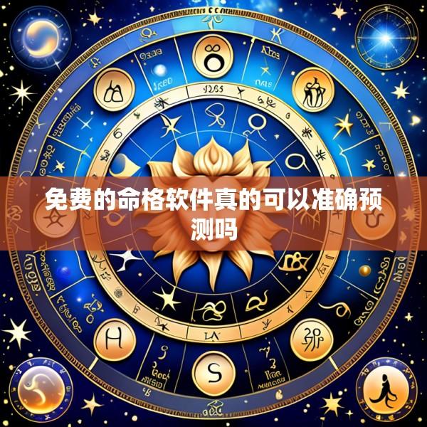 免费的命格软件真的可以准确预测吗
