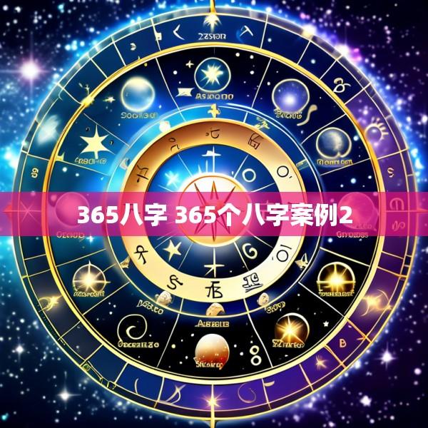 365八字 365个八字案例2