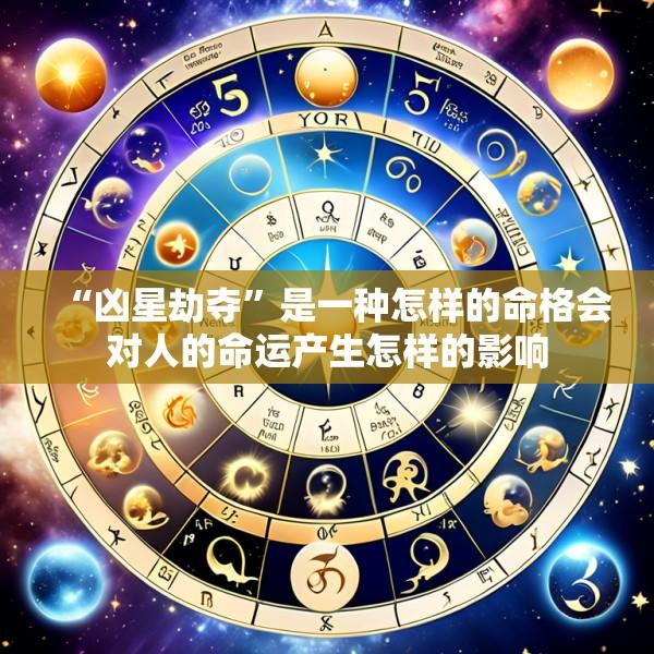 “凶星劫夺”是一种怎样的命格会对人的命运产生怎样的影响