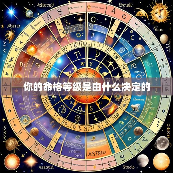 你的命格等级是由什么决定的