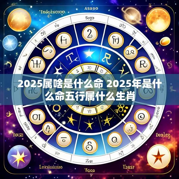 2025属啥是什么命 2025年是什么命五行属什么生肖