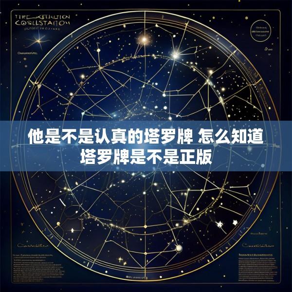 他是不是认真的塔罗牌 怎么知道塔罗牌是不是正版