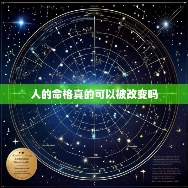 人的命格真的可以被改变吗
