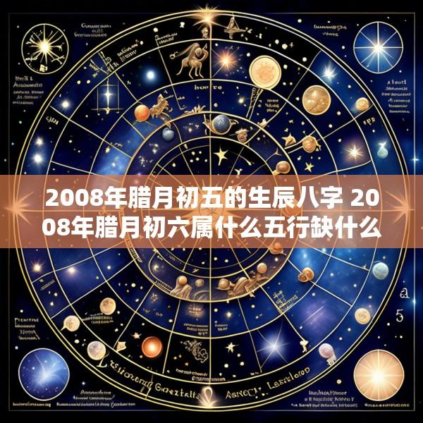 2008年腊月初五的生辰八字 2008年腊月初六属什么五行缺什么