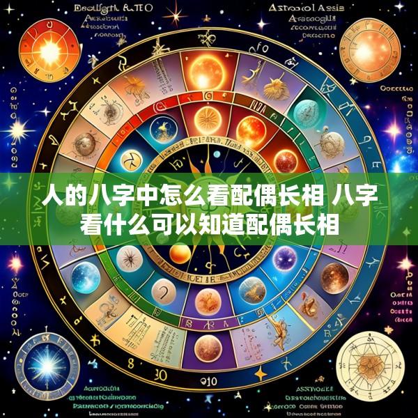 人的八字中怎么看配偶长相 八字看什么可以知道配偶长相