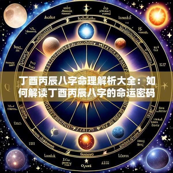 丁酉丙辰八字命理解析大全：如何解读丁酉丙辰八字的命运密码