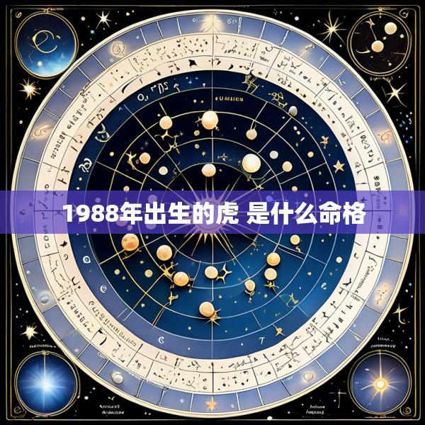 1988年出生的虎 是什么命格