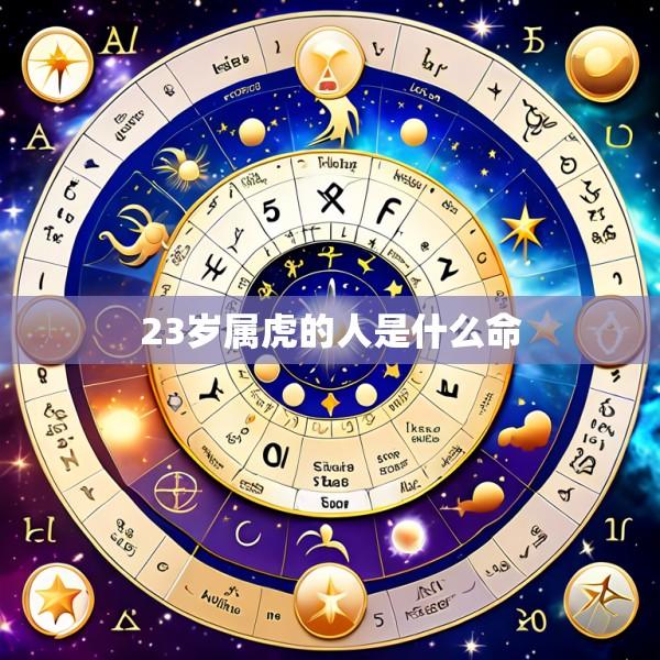 23岁属虎的人是什么命