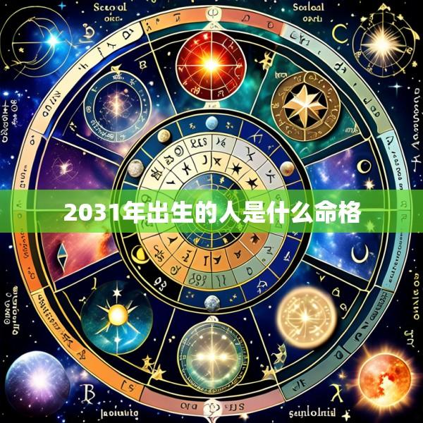2031年出生的人是什么命格