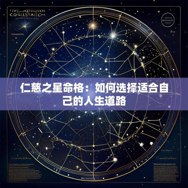 仁慈之星命格：如何选择适合自己的人生道路