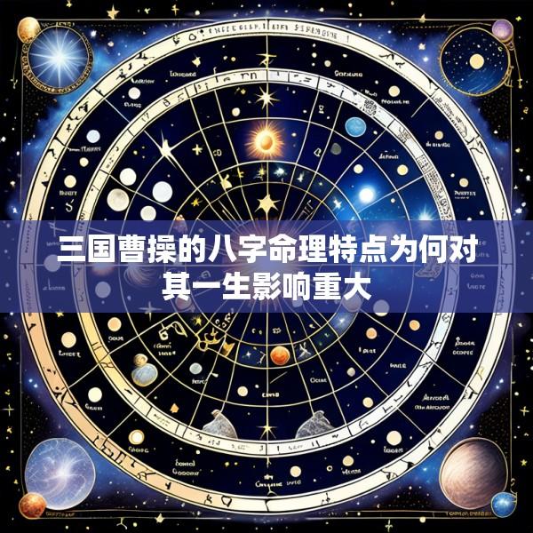 三国曹操的八字命理特点为何对其一生影响重大