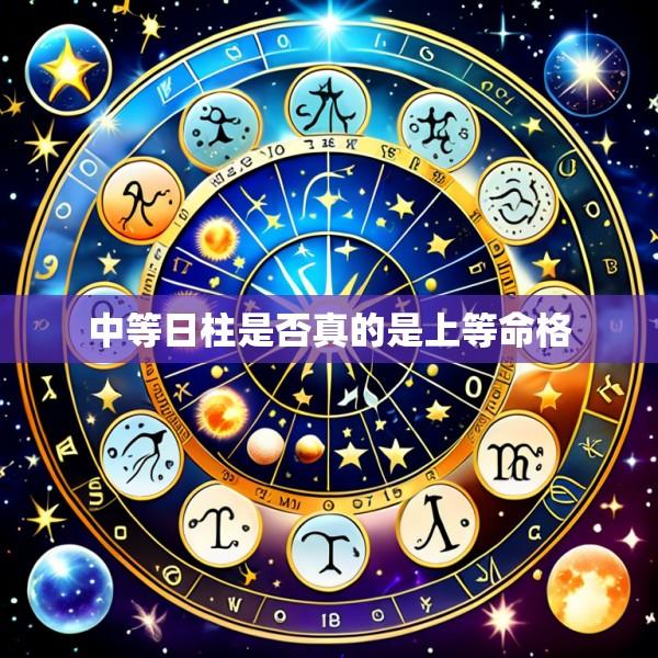 中等日柱是否真的是上等命格