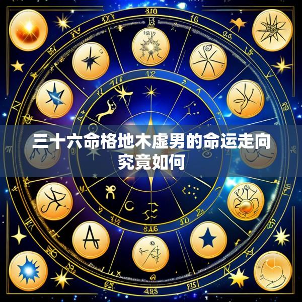 三十六命格地木虚男的命运走向究竟如何