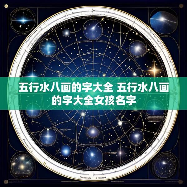 五行水八画的字大全 五行水八画的字大全女孩名字