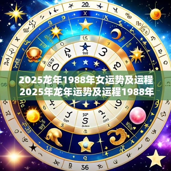 2025龙年1988年女运势及运程 2025年龙年运势及运程1988年生人女