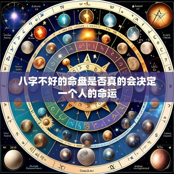 八字不好的命盘是否真的会决定一个人的命运