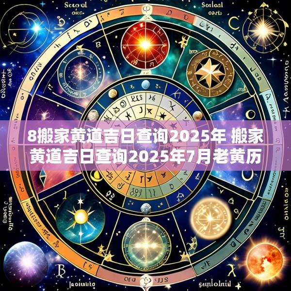 8搬家黄道吉日查询2025年 搬家黄道吉日查询2025年7月老黄历