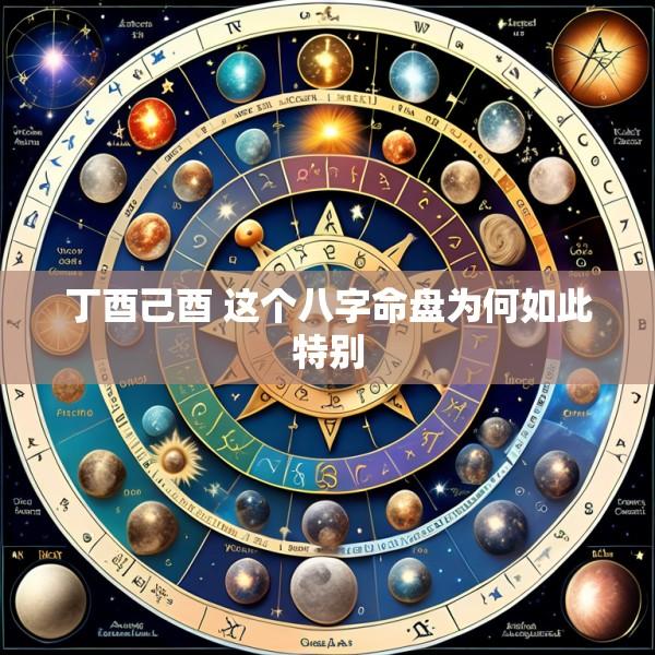 丁酉己酉 这个八字命盘为何如此特别