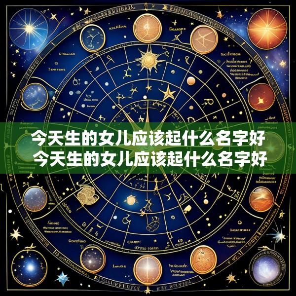 今天生的女儿应该起什么名字好 今天生的女儿应该起什么名字好听点