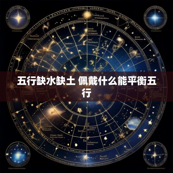 五行缺水缺土 佩戴什么能平衡五行