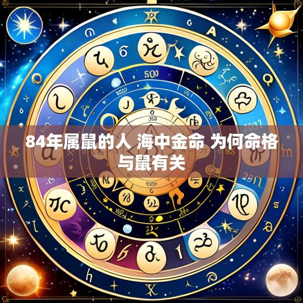 84年属鼠的人 海中金命 为何命格与鼠有关