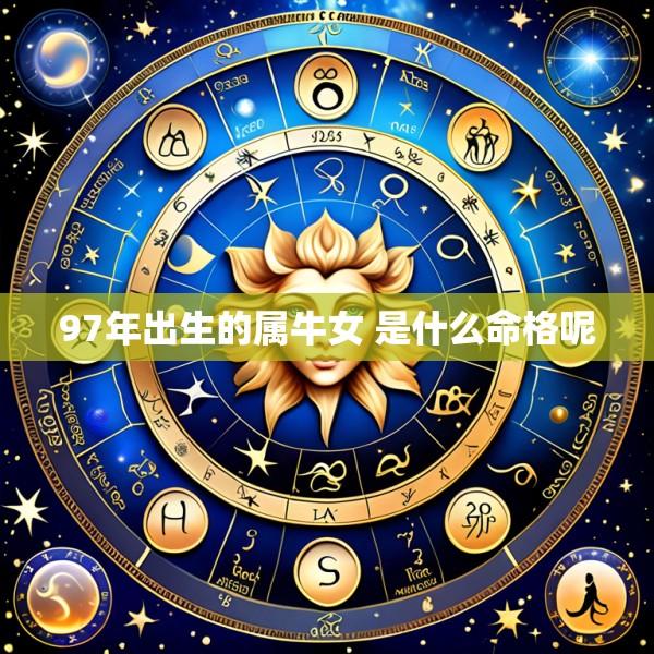 97年出生的属牛女 是什么命格呢