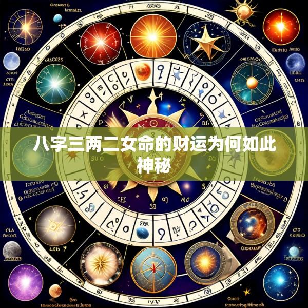 八字三两二女命的财运为何如此神秘