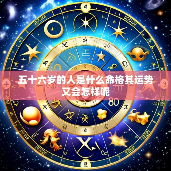 五十六岁的人是什么命格其运势又会怎样呢
