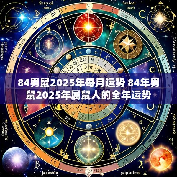 84男鼠2025年每月运势 84年男鼠2025年属鼠人的全年运势