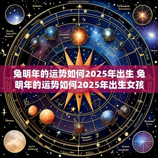 兔明年的运势如何2025年出生 兔明年的运势如何2025年出生女孩